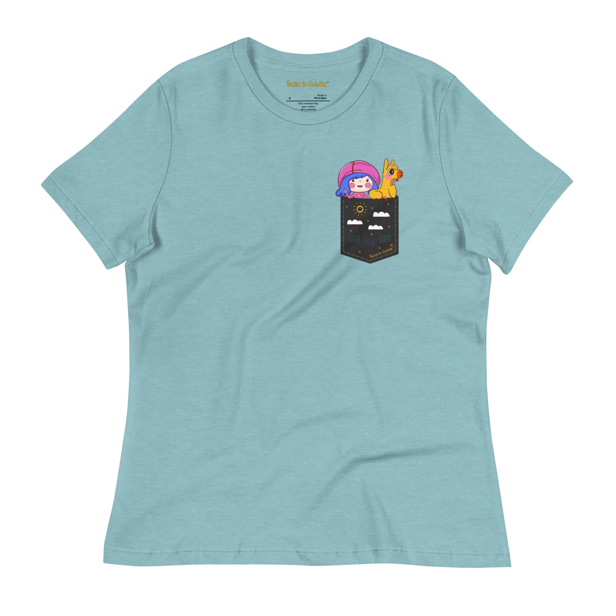 Pop Up Pocket Women's T-Shirt